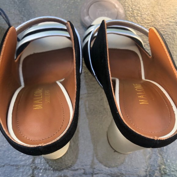 Malone Souliers 70mm mules  US5.5/35.5/ - Picture 5 of 9